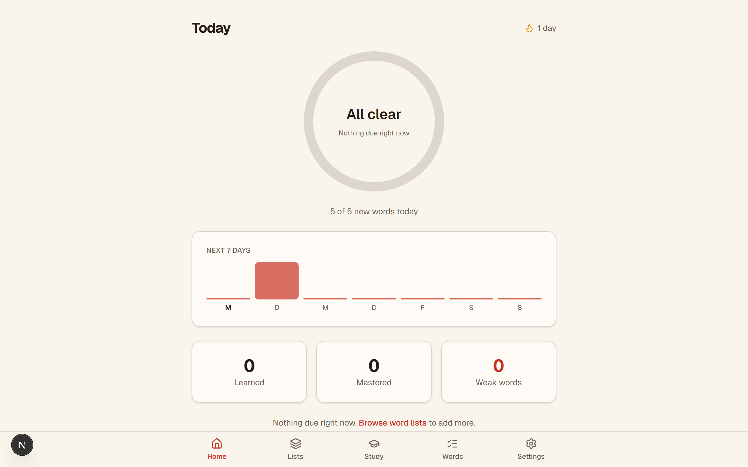 HSK Nest Dashboard